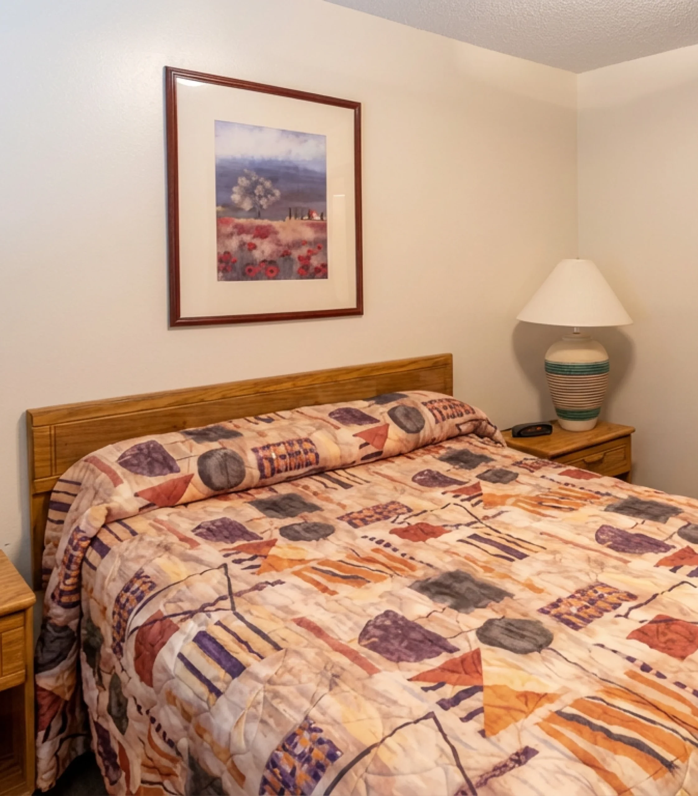 Move in ready fully furnished bedroom at Walnut Gardens Apartments